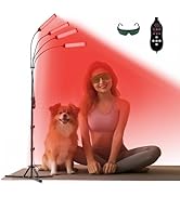 Upgrated Red Light Lamp for Body,625/660/850/940nm Infrared Light,192LEDs Near Infrared Light Dev...