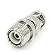 Maxmoral 2-Pack BNC to SO-239 Adapter UHF Female to BNC Male Coax Cable Adapter