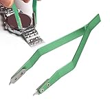 Herramienta de eliminación de correa de reloj – Ajustador de fijación en forma de V para piezas de relojería – Herramientas de fijación de relojería – Para abuelo, principiante, uso doméstico,