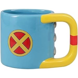 Paladone Wolverine Shaped Large Ceramic Mug – Officially Licensed Gift & Merchandise for X-Men Fans – 550 ml