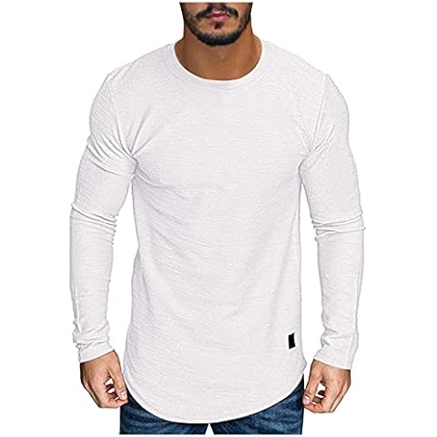 Beokeuioe Camiseta de manga larga deportiva para hombre con impresión 3D multicolor Cover