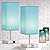 JS NOVA JUNS Bedside Table Lamp Set of 2 with Dual USB Charging Port, Nightstand Lamp with Blue Lampshade for Bedroom, Living, Room, Study Room