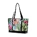 XiangHeFu Lässige große Kapazität Blume Kaktus Mode Computer Handtasche Picknick Einkaufstasche