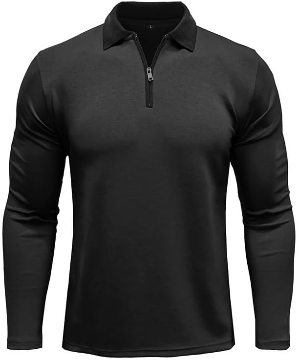 Men's Polyester Business Tops Fashion Lapel CasualSlim Fit Shirt Long Sleeves Splicing Versatile