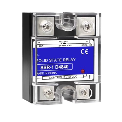 SSR 60A AC-AC relais statique avec dissipateur thermique pour gestion thermique