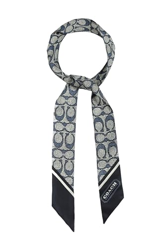 COACH VINTAGE SIGNATURE C PRINTED SILK SKINNY