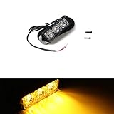 【Langlebig und wasserdicht】Wasserdicht, ideal für Nebel, Regen, Schnee und Staub in Notsituationen. Passen Sie sich an eine Vielzahl von rauen Umgebungen an. Bis zu 30.000 Stunden Lebenserwartung, extrem geringer Stromverbrauch durch die LED.