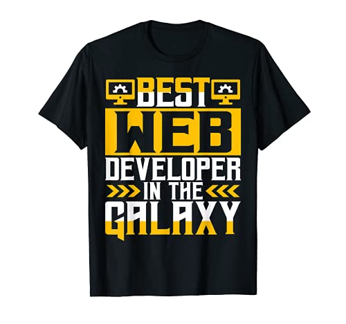 Best Web Developer In-The-Galaxy Occupation Camiseta