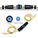 ZUZONG IP68 Waterproof RJ45 Coupler Shielded Pure Copper Ethernet Coupler - Outdoor LAN Cable Connector for Cat5/ Cat5e/Cat6/Cat7/Cat8 Ethernet Cable (Black 5 PCS Female)