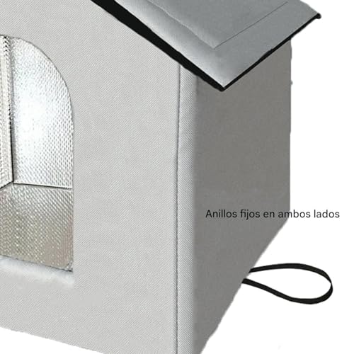 Cueva para gatos resistente al invierno con materiales de alta densidad 5