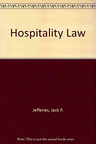 Understanding Hospitality Law: Coursebook
