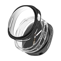 GMUJIAO Cover per Garmin Epix PRO 42mm/Garmin Fenix 7S PRO/Fenix 7S,Custodia in Morbido Silicone di Gel AntiGraffio in TPU,Anti-Graffio Protettiva Case con 2 Pellicola Protettiva-Verde