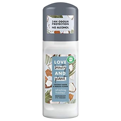 Desodorante agua de coco & flor de mimosa Love Beauty and Planet Cover