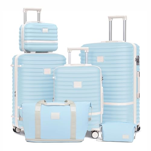 Joyway Luggage Set 3 Piece Suitcase Sets with Spinner Wheel Hardside Expandable Travel Luggage with TSA Lock (20/24/28)