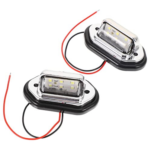 VICASKY 2Pcs LED Navigation Lights Signal Lamps for Boats and Yachts Low Power Consumption for Pontoon and Deck Boats