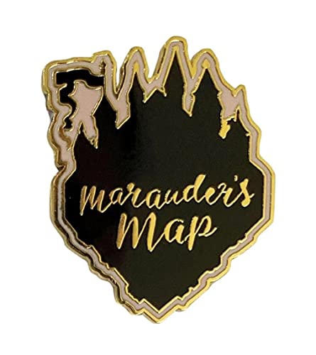 Pin's émaillé carte du Maraudeur Paper House Productions pour fans