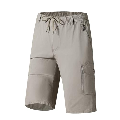 Short d'été homme avec poches sécurisées tissu léger et anti-transpiration
