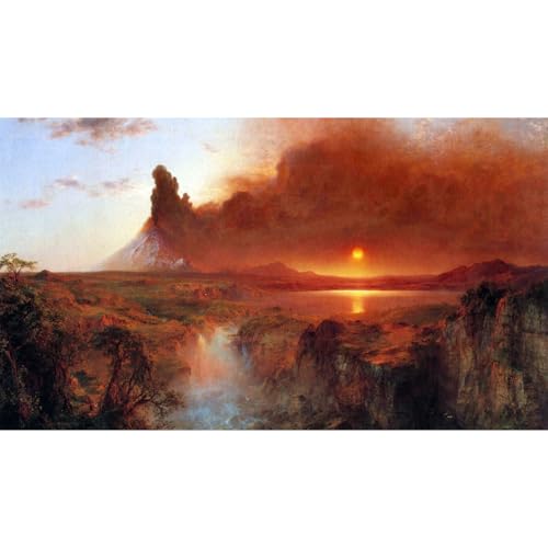 Impression sur toile Cotopaxi Equateur décoration fine art