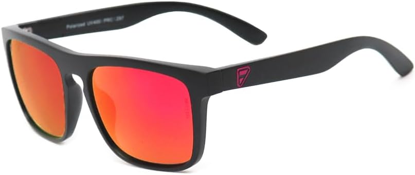 FRONTLINE OPTICS Pomona Durable Polarized Sunglasses - ANSI Z87 Safety Glasses for Firefighters, Police, First Responders