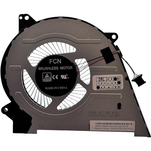 VoltaGuru New Laptop CPU Cooling Fan for Lenovo IdeaPad Flex 5-14IIL05, 5-14ARE05, 5-14ITL05, 5-14ALC05, Flex 5-15IIL05, 5-15ITL05, 5-15ALC05, Model 5F10S13911, NS85C44-19J01, DFS5K121154918