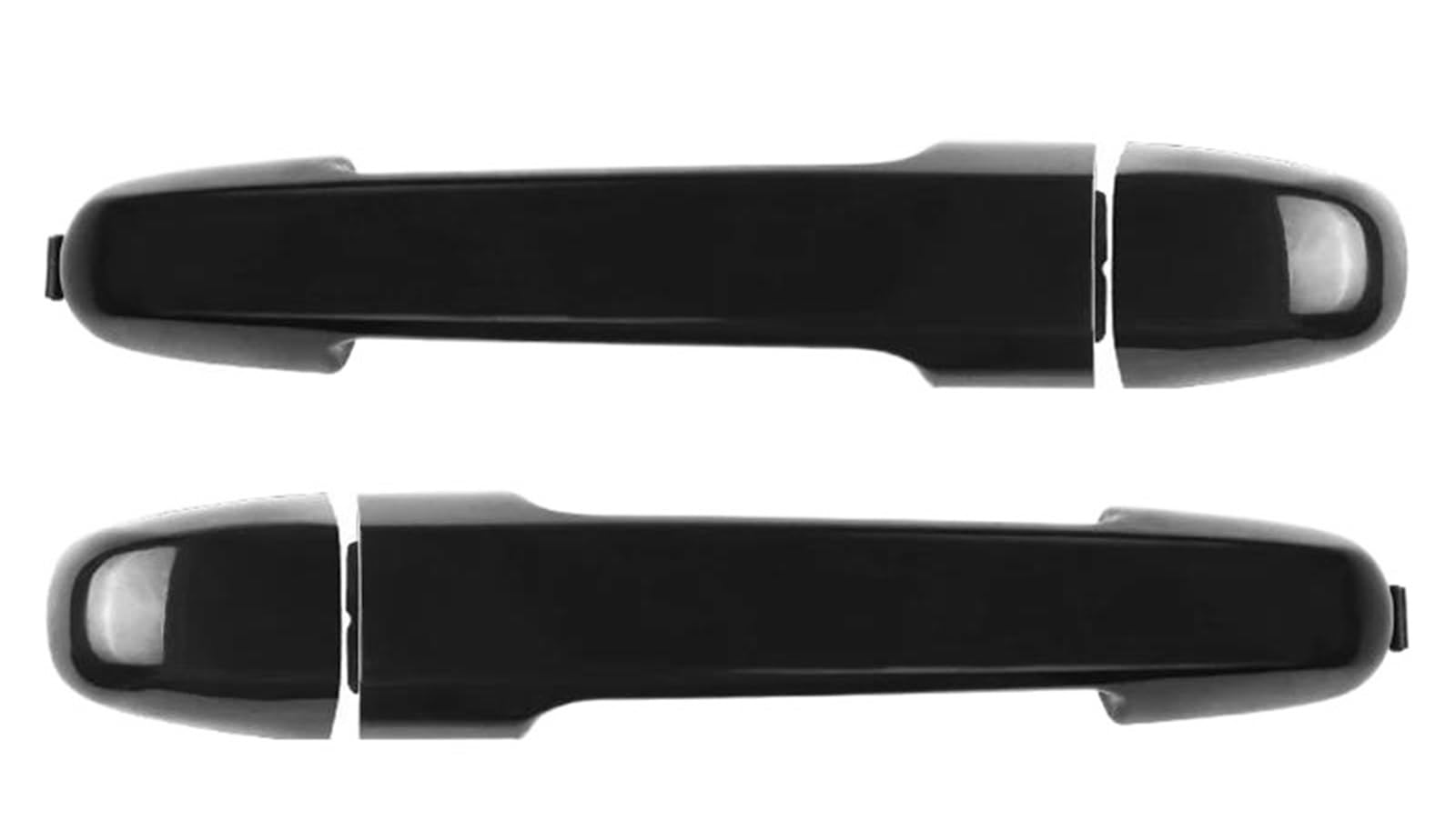 GETPZPZHMQ Car Sun Visors for Hyundai for I30 FD for Elantra 2007-2011 Black Replacement Car Outer Door Handle 82651-2H000 82661-2H000(2pcs Rear)