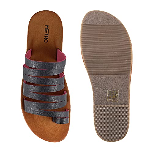 Image of Metro Women Synthetic Women Sandals (32-8710)