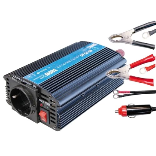 Inverseur de courant 12V 230V 300W indispensable en camping et road trip