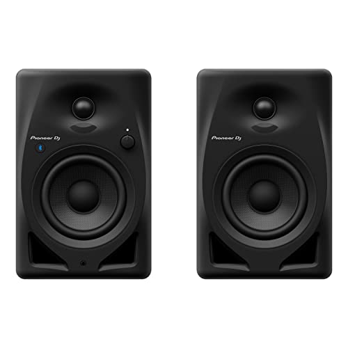 Image of Pioneer DJ DM-40D-BT 4 inch Two-Way Active Desktop Monitor System with Bluetooth (Pair, Black)