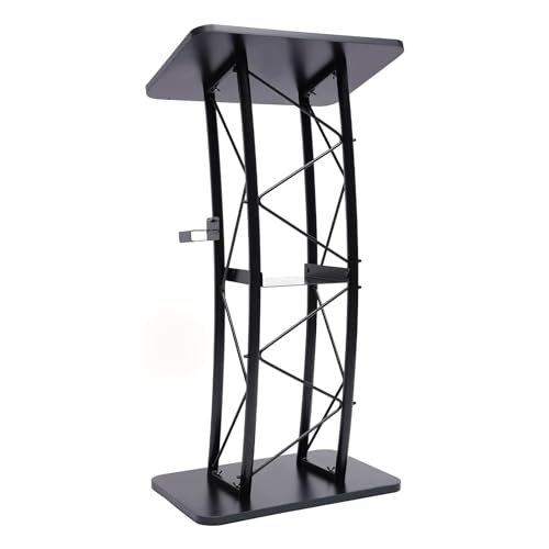 Púlpitos de plexiglás y metal para ceremonias y bodas 6