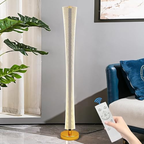 Image of Premium Decorative LED Floor Lamp & Glass Art Collection - Modern FlloNight Light - Unique Aesthetic Home Gift (Nuvora)