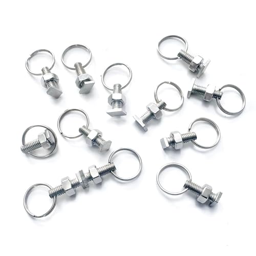 AquaFelicity 26-pack Greenhouse Bolts and Rings No loose parts Kit as pictured