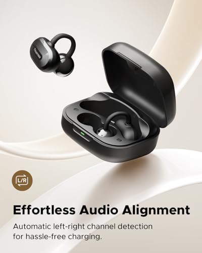 Image of truefree C10 Wireless Earbuds, Open Earbuds with Clip, Bluetooth 5.4, Space Sound, 28 Hours, IPX5 Water Resistance, Clear Calls, Dual Connection, Customizable App