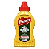 French's Dill Pickle Mustard, Made with 100% Canadian Mustard Seeds, Kosher, 325mL