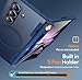 Oneagle Magnetic for Samsung Galaxy Z Fold 7 Case Built in Screen Protector Translucent [Fit for MagSafe] [S Pen Holder Slot] [Hinge Protection] MIL-Grade Shockproof Matte Case for Galaxy Z Fold 7