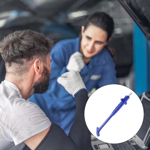 Image of Car Tire Valve Stem Puller, No Scratch Auto Valve Stem Remover & Installer Core Tool, Vehicle Tyre Valve Repair Tool Accessories, Universal for SUV Motorcycle Truck (Blue)