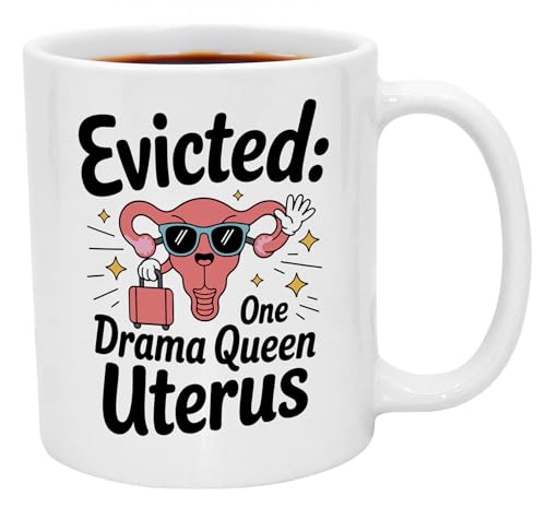 Hysterectomy Recovery Gifts. Funny Uterus 11 oz Mug for Women. Get Well Surgery Recovery Gift Idea. Hysterectomy Cup After Surgery. Uterus Humor Coffee Cup.