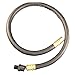 Milton (S-680-2) 30-Inch 3/8" ID x 1/4" NPT Snubber Air Hose - Full 360 Swivel