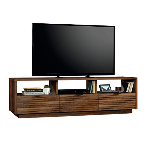 Sauder Harvey Park Credenza, For Tvs Up To 70", Grand Walnut Finish #TOP5