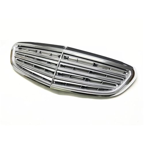 Parrilla Coche para Benz C para Clase W205 2014-2018 A2058801583 Parrilla Delantera Parachoques Motor Refrigeración Radiador Rejilla Accesorios De Coche Parrilla Deportiva