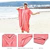 Poncho Spiaggia Kato Tirrinia - In Microfibra Assorbente, Con Tasca E Fasciatoio, Unisex - Foto 6