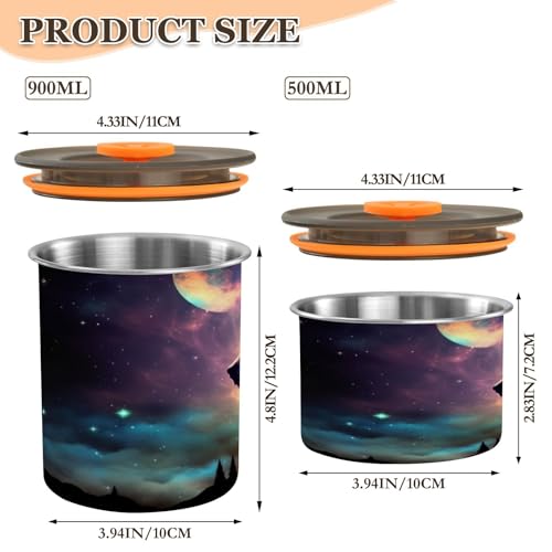 Envase hermético para café Blueangle acero inoxidable 500 ml miniatura 2