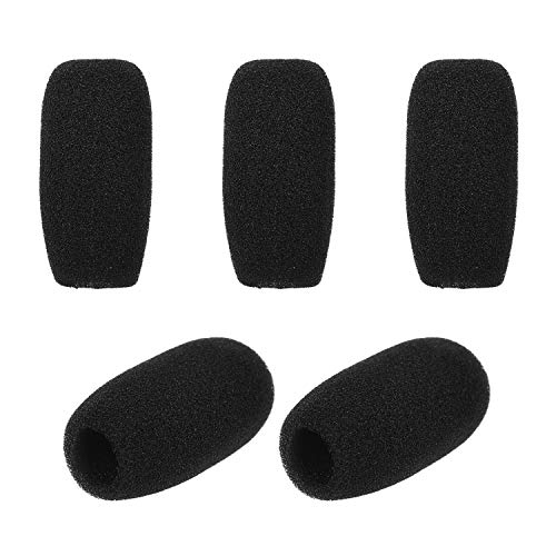 KKcare Capas de espuma de microfone para mini microfone para microfone de lapela lapela microfone pr