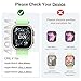 Tensea [3pcs for Apple Watch Ultra 3/Ultra 2/Ultra Screen Protector Case 49mm Accessories, iWatch Hard Diamond Bumper Case Built-in Tempered Glass Film, Protective Bling Face Cover for Women, 49 mm