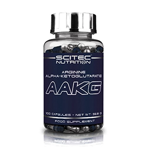 Scitec 0728633103393, Complejo de Aminoácidos de Arginina Alfa-Cetoglutarato, 92.6 gr