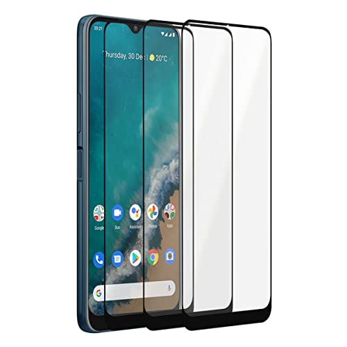 Verre trempé Nokia G50 5G haute dureté H9 anti-rayures noir