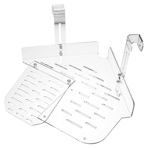 COLLBATH Terraza Adorno de flotadores para Piscinas Decoraciones de peceras Colgante Tanque Accesorio Plataforma Suministro de Acrílico Transparent