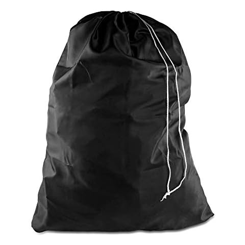 Super Z Outlet Nylon Laundry Bag Drawstring Locking Closure Cover