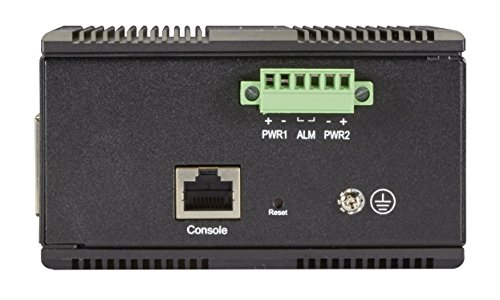 Image of Black Box Industrial Managed GIGABIT ETHERNET Switch - 10 RJ-45, 4 SFP