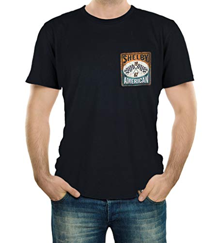 Shelby American I Love Horesepower Tee T-Shirt | 100% Cotton | Preshrunk | Simple, Clean and Sharp | Black4