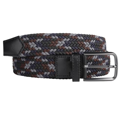 QAZSE Cintos de golfe elásticos para homens e mulheres cinto elástico elástico elástico 3,5 cm de la